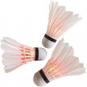 BADMINTON RACKET WITH FEATHERS 3 Pcs. LED ENERO BADMINTON RACKET WITH FEATHERS 3 Pcs. LED ENERO