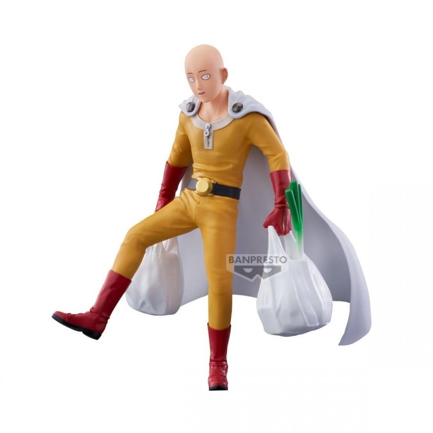 Banpresto One Punch Man Saitama One Punch Life tegel 20cm – 2