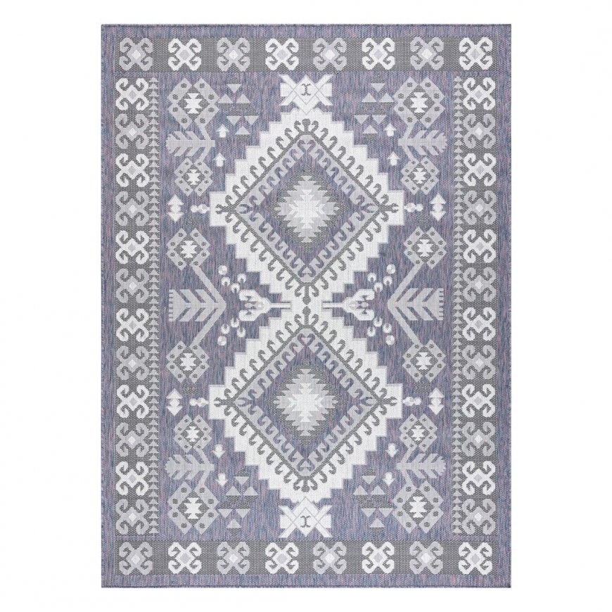 Синий ковер VINEA AZTEC размером 140x190 от Hakano