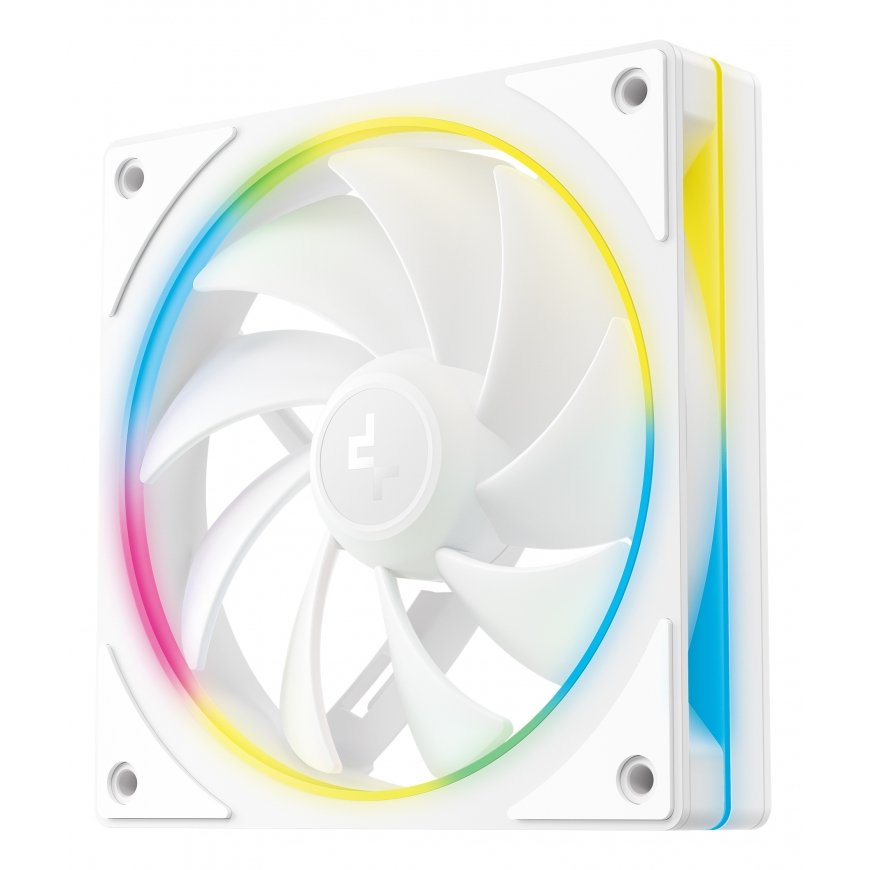DeepCool FL12 SE WH 3IN1 Datora korpusam Ventilators 12 cm Balts – 2