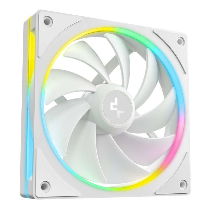DeepCool FL12 SE WH 3IN1 Datora korpusam Ventilators 12 cm Balts – 5