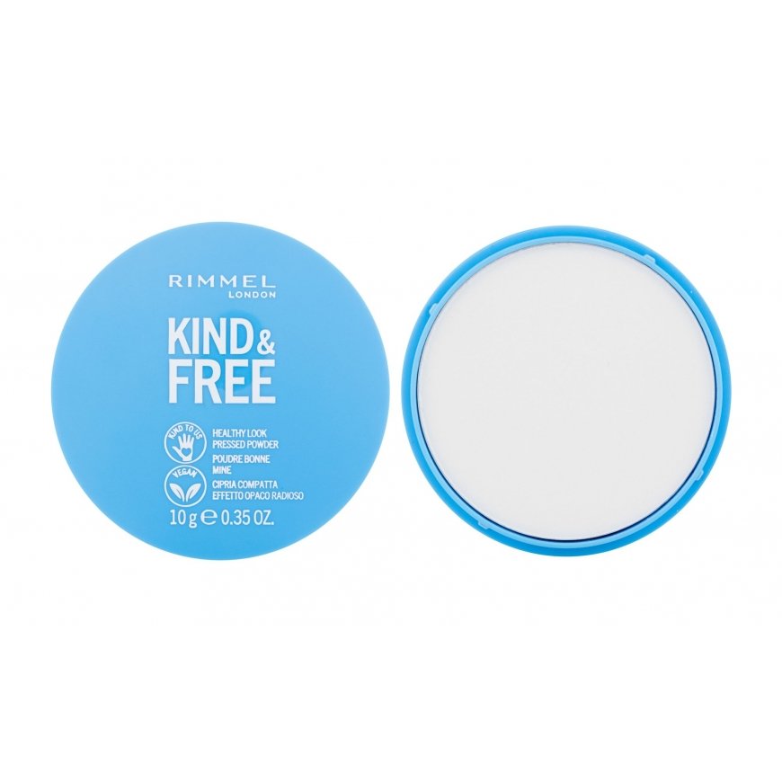 "Rimmel London Kind and Free" pūderis 001-Translucent 10g – 2