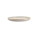 Salt&Pepper Plate S P Collection Curvy Pearl, 26 cm Salt&Pepper Plate S P Collection Curvy Pearl, 26 cm