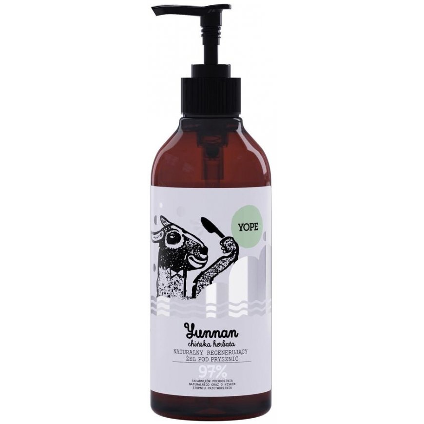 Yope Dabis dabīgās dušas želejas bērniem - violets, 400 ml – 2