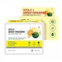 Beausta Cicarecipe Green Tangerine Daily Vita Mask 30 pcs Sejas maska
