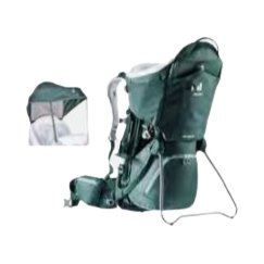 Deuter Kid Comfort Seljal kantavad imikukandetraksid Polüamiid Roheline