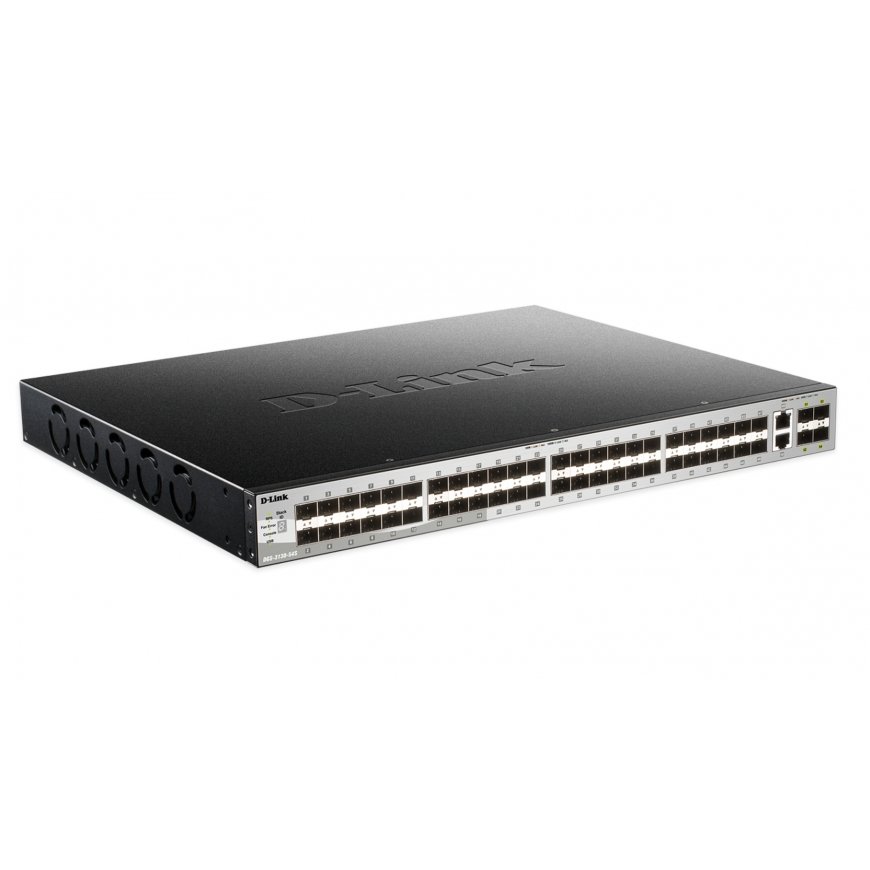 D-Link DGS-3130-54S Valdomas L3 Juoda, Pilka