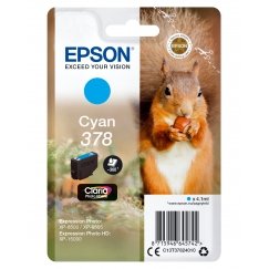 Epson Squirrel C13T37824010 tintes kārtridžs 1 pcs Oriģināls Standarta produktivitāte Tirkīzzils