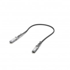 Ubiquiti UACC-DAC-SFP10-0.5M „InfiniBand“ arba pluoštinis optinis kabelis 0,5 m SFP+ Juoda
