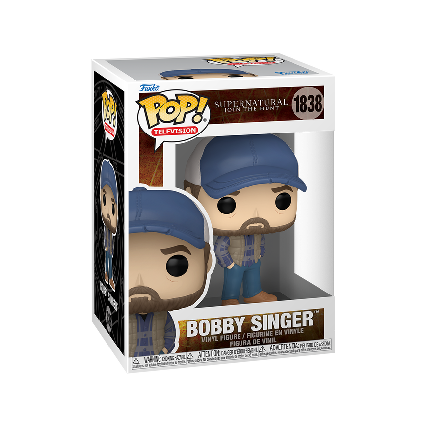 FUNKO POP! Vinyylihahmo: Supernatural - Bobby Singer
