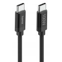 Hama Fabric USB кабель USB 2.0 1,5 m USB C Черный Hama Fabric USB кабель USB 2.0 1,5 m USB C Черный