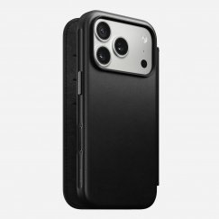 Nomad Modern Leather Folio mobile phone case 16 cm (6.3") Black