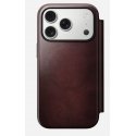 Nomad Modern Leather Folio mobile phone case 16 cm (6.3") Burgundy