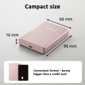 Intenso MW10000 Litium polymeeri (LiPo) 10000 mAh Langaton lataaminen Ruusu