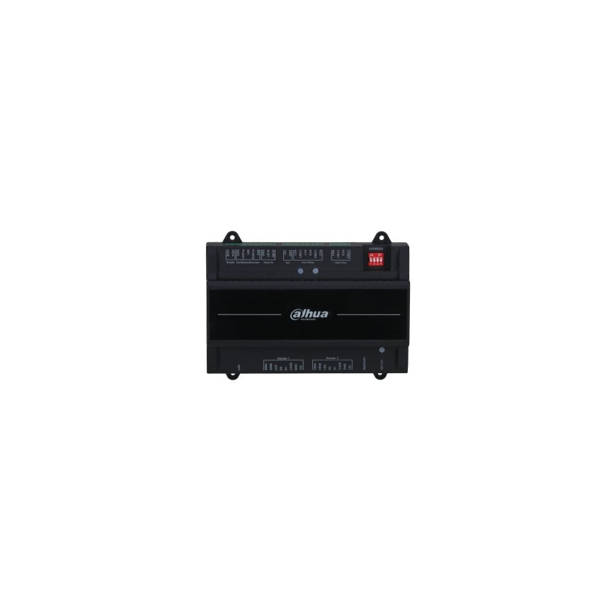 Dahua Technology DHI-ASC2202B-S apsauginių durų valdiklis Tuščias 2 durys RJ-45 / RS-485