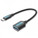 Vention CCVBB USB kabelis USB 3.2 Gen 1 (3.1 Gen 1) 0,15 m USB C USB A Melns Vention CCVBB USB kabelis USB 3.2 Gen 1 (3.1 Gen 1) 0,15 m USB C USB A Melns