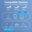 Vention CCVBB USB-kaabel USB 3.2 Gen 1 (3.1 Gen 1) 0,15 m USB C USB A Must Vention CCVBB USB-kaabel USB 3.2 Gen 1 (3.1 Gen 1) 0,15 m USB C USB A Must