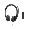 Lenovo VoIP Headset 5000 Austiņas Vadu Birojs / zvanu centrs USB Veids-C Melns Lenovo VoIP Headset 5000 Austiņas Vadu Birojs / zvanu centrs USB Veids-C Melns
