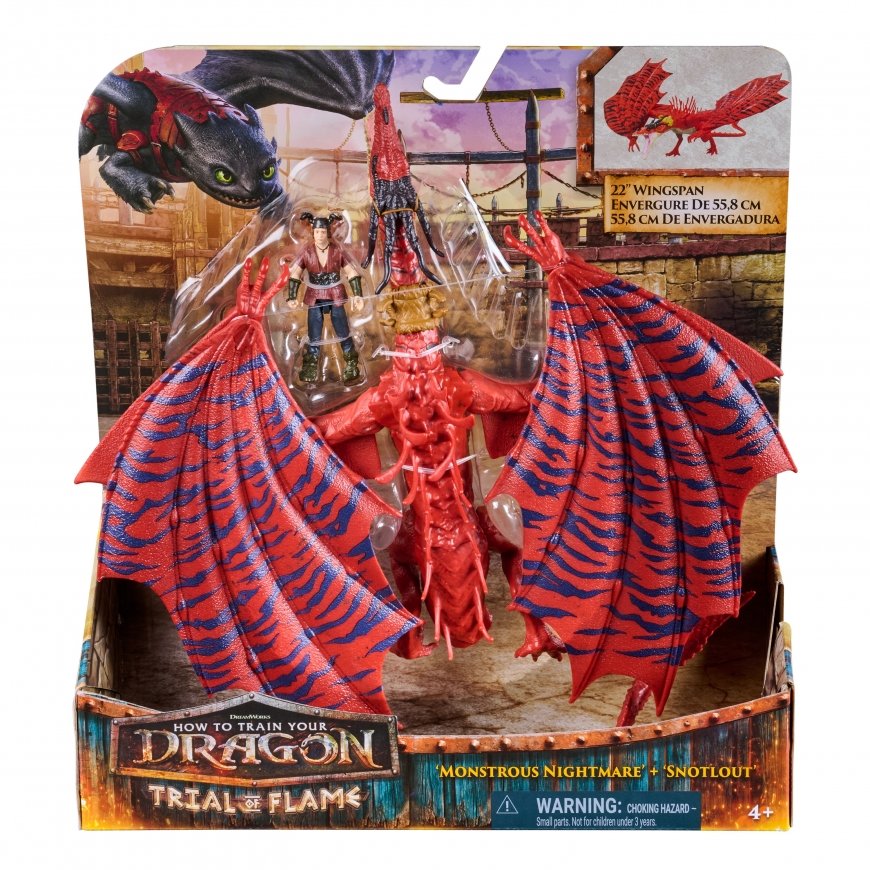 DRAGONS Rotaļu komplekts Dragon & Viking: