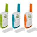 Motorola T42 rācija 16 kanāli Zils, Zaļš, Oranžs, Balts Motorola T42 rācija 16 kanāli Zils, Zaļš, Oranžs, Balts