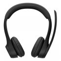 Logitech 981-001451 austiņas un brīvroku komplekts Bezvadu Birojs / zvanu centrs Bluetooth Melns Logitech 981-001451 austiņas un brīvroku komplekts Bezvadu Birojs / zvanu centrs Bluetooth Melns