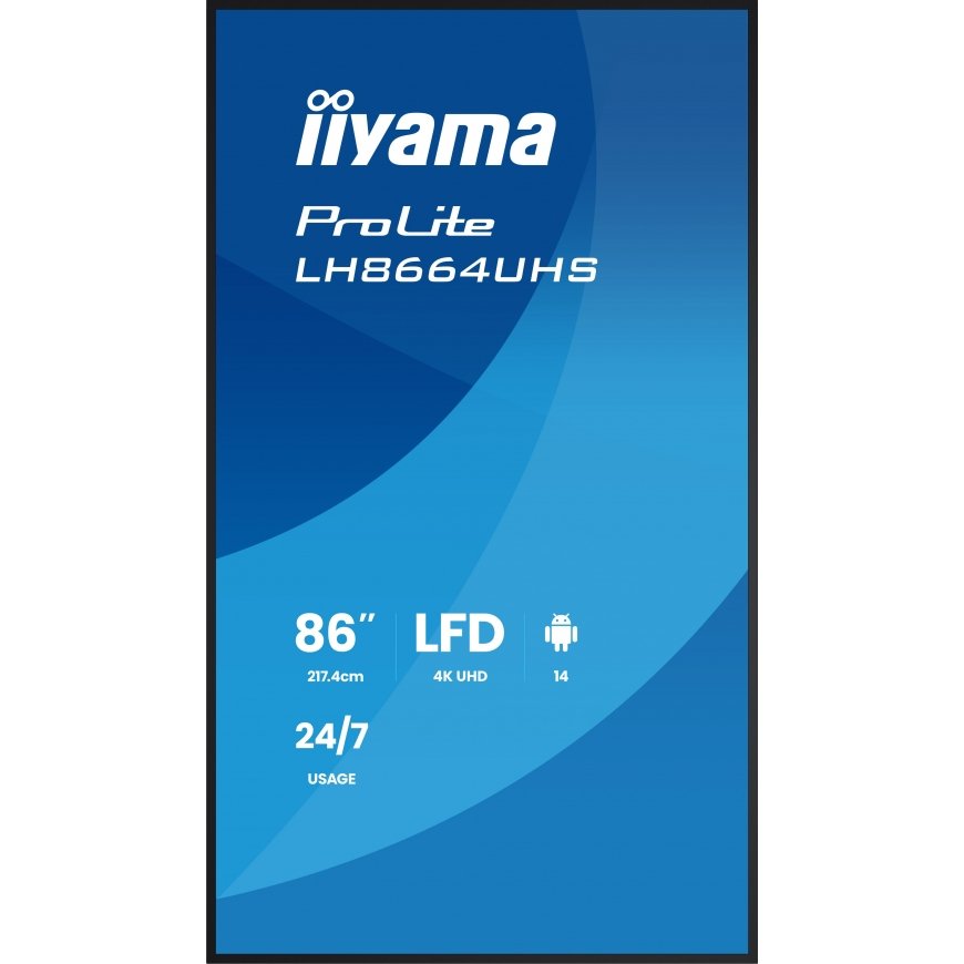 iiyama LH8664UHS-B3AG Signage Display – 3