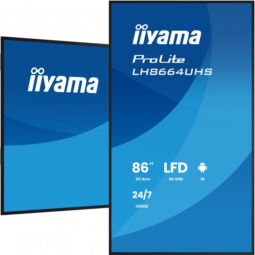 iiyama LH8664UHS-B3AG Signage Display – 5
