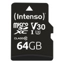 Intenso 3433490 mälukaart 64 GB MicroSDXC UHS-I Klass 10 Intenso 3433490 mälukaart 64 GB MicroSDXC UHS-I Klass 10