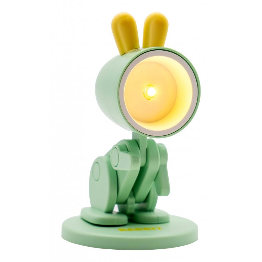 RealPower 486318 table lamp LED Green, Yellow