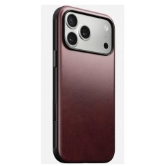 Nomad Modern Leather Case mobilo telefonu apvalks 17,5 cm (6.9") Aploksne Burgundietis