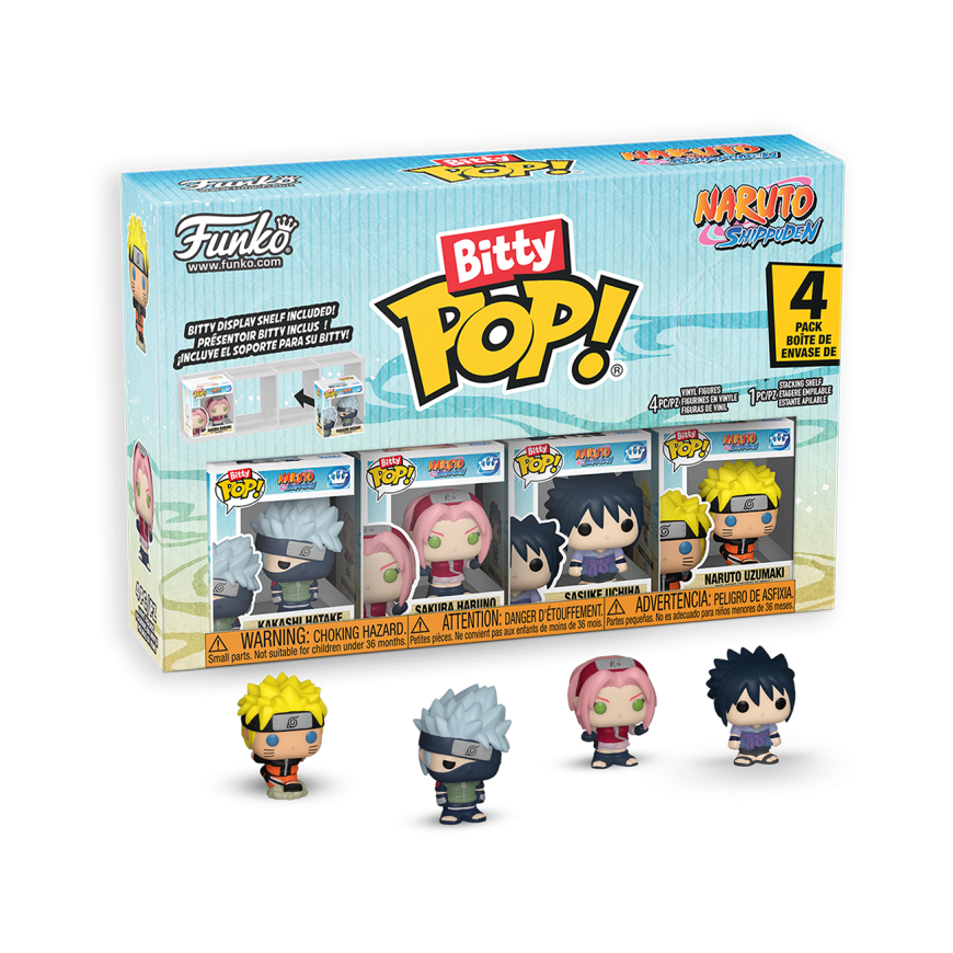 FUNKO Bitty POP! Hahmo, monipakkaus: Naruto – 2