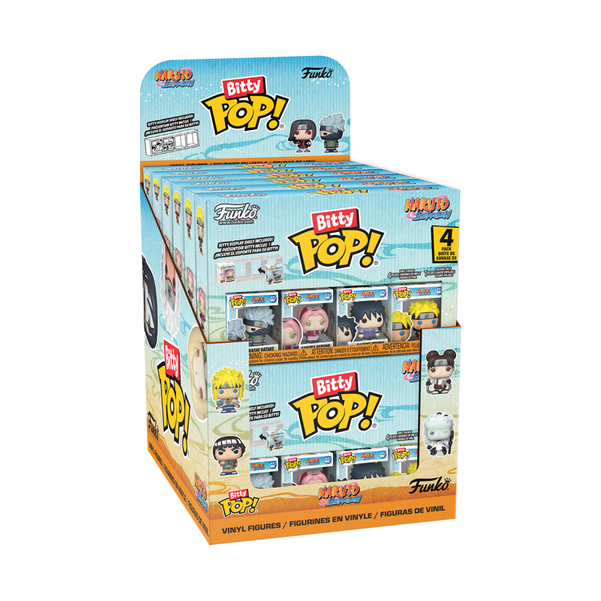 FUNKO Bitty POP! Figūrėlių rinkinys: Naruto – 4