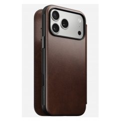 Nomad Modern Leather Folio mobile phone case 16 cm (6.3") Brown