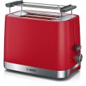 Bosch TAT4M224 skrudintuvas 2 griežinėliai 950 W Raudona Bosch TAT4M224 skrudintuvas 2 griežinėliai 950 W Raudona