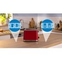 Bosch TAT4M224 leivänpaahdin 2 viipale(i)ta 950 W Punainen Bosch TAT4M224 leivänpaahdin 2 viipale(i)ta 950 W Punainen