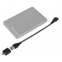 Verbatim Store 'n' Go ALU Slim väline kõvaketas 2 TB 2.5" USB tüüp-C 3.2 Gen 1 (3.1 Gen 1) Hõbe Verbatim Store 'n' Go ALU Slim väline kõvaketas 2 TB 2.5" USB tüüp-C 3.2 Gen 1 (3.1 Gen 1) Hõbe