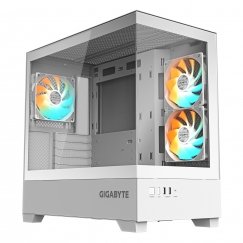 GIGABYTE C201 PANORAMIC ICE Midi Tower Balts