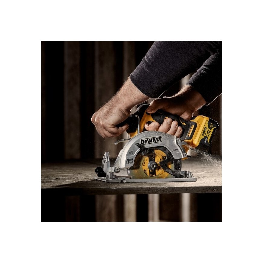 DeWALT DCS512P2-QW kantav elektrisaag 14 cm Must, Kollane 3600 RPM – 4