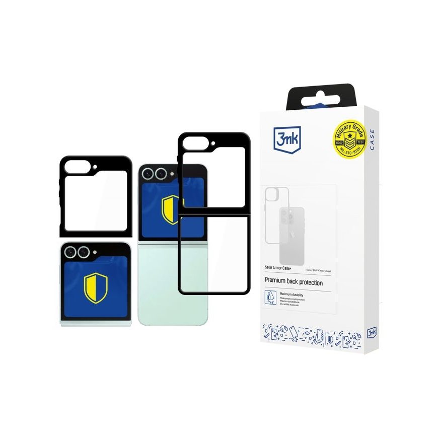 3MK Satin Armor Case+ mobilo telefonu