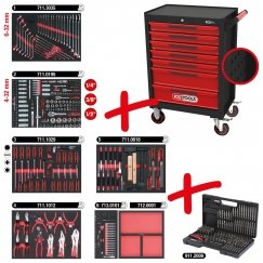 KS Tools 897.7598 įrankių vežimėlis