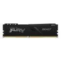 Kingston Technology FURY Beast atmiņas modulis 16 GB 1 x 16 GB DDR4 3200 MT/s 288-pin DIMM Kingston Technology FURY Beast atmiņas modulis 16 GB 1 x 16 GB DDR4 3200 MT/s 288-pin DIMM