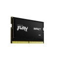 Kingston Technology FURY Impact atminties modulis 64 GB 2 x 32 GB DDR5 4800 MT/s 262-pin SO-DIMM