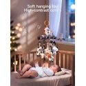 LEAN Toys Baby Sensory Owl Pink