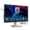 Philips 4000 series 27B2N4500/00 monitori 68,6 cm (27") 2560 x 1440 pikseļi Quad HD LCD Pelēks