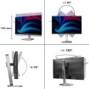 Philips 4000 series 27B2N4500/00 monitori 68,6 cm (27") 2560 x 1440 pikseļi Quad HD LCD Pelēks