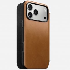 Nomad Modern Leather Folio mobilo telefonu apvalks 17,5 cm (6.9") Iedegums