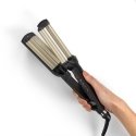 BaByliss EasyWaves Tekstūravimo žnyplės Šiltas Juoda, Sidabras 1,8 m BaByliss EasyWaves Tekstūravimo žnyplės Šiltas Juoda, Sidabras 1,8 m