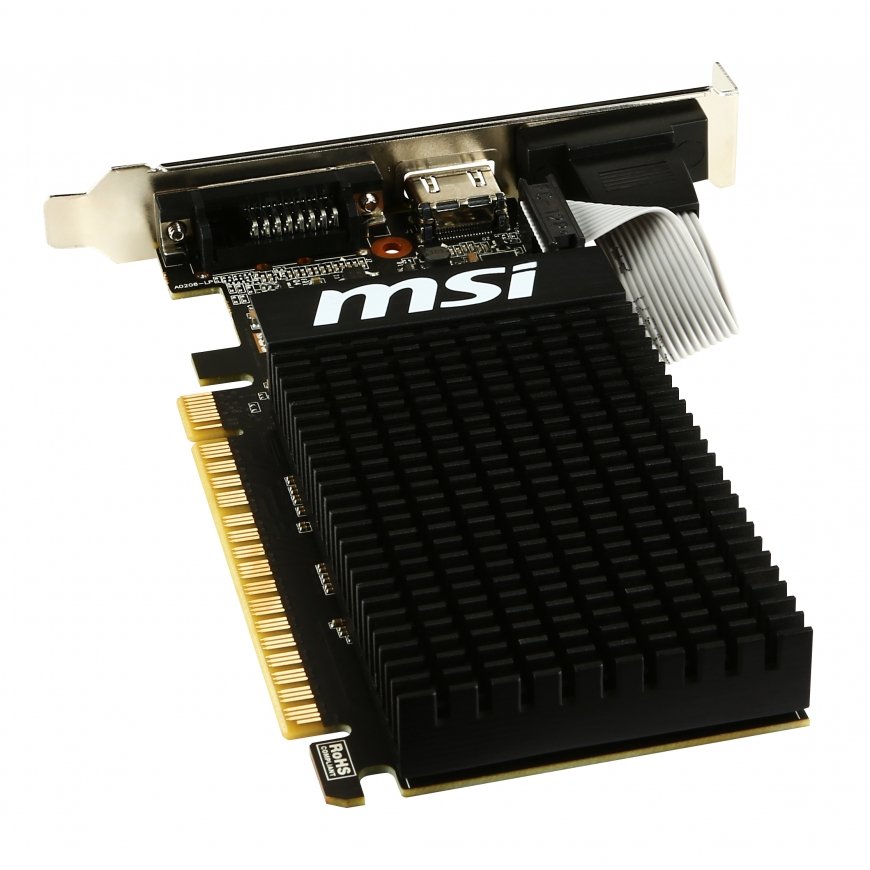 MSI GT 710 2GD3H LP graafikakaart NVIDIA GeForce GT 710 2 GB GDDR3 – 5