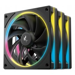 DeepCool FL12 SE 3IN1 Datora korpusam Ventilators 12 cm Melns