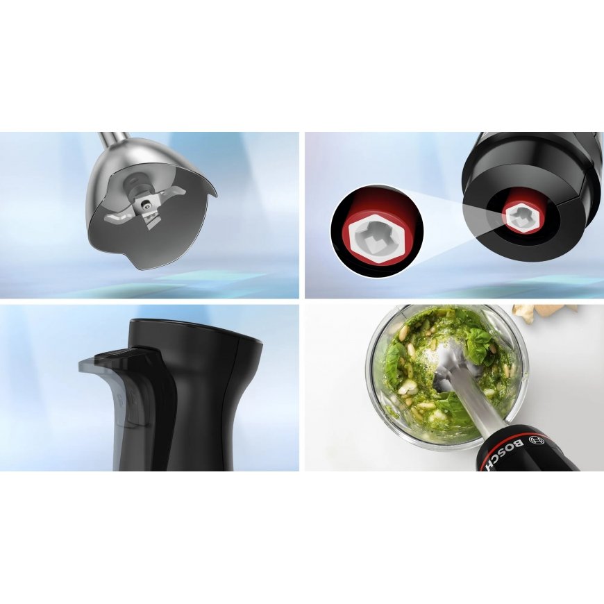 Bosch Serie 4 MSM4B623 blenderis 0,6 L Iegremdējams blenderis 1000 W Antracīts, Caurspīdīgs – 2